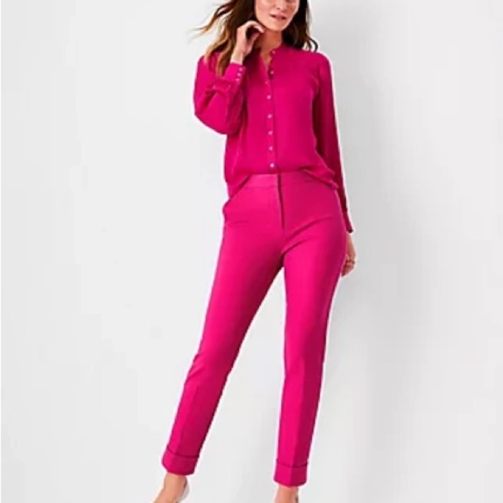 Ann Taylor Women's Fuchsia Pants